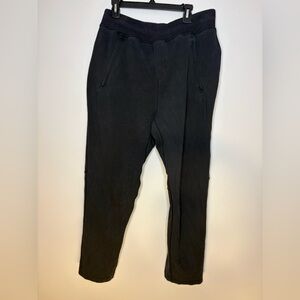LULULEMON Mens Jogger Sweatpants Black Size XL